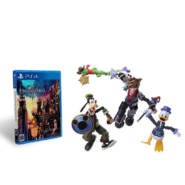 Kingdom Hearts III + Kingdom Hearts III Bringarts (Sora / Donald Duck / Goofy Toy Story Ver.) [e-STORE Limited Edition] for PlayStation 4