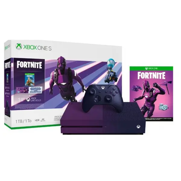 Xbox One S Fortnite Battle Royale 1TB Bundle (Special Edition)