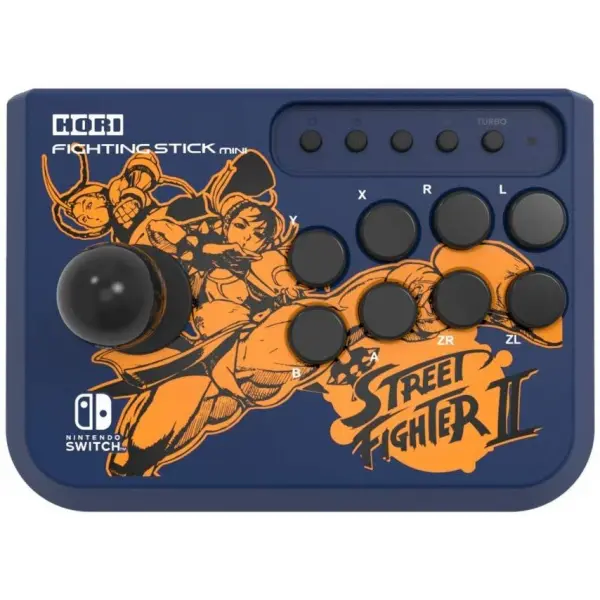 Fighting Stick Mini for Nintendo Switch (Street Fighter II Chun-Li & Cammy Edition) for Nintendo Switch