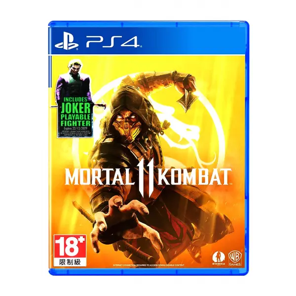 Mortal Kombat 11 + Joker DLC (Multi-Language) for PlayStation 4 - Bitcoin & Lightning accepted