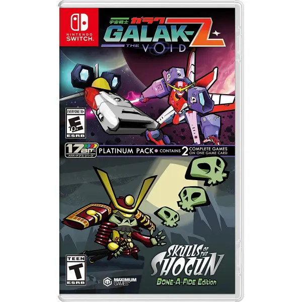 Galak-Z: The Void / Skulls of the Shogun: Bone-A-Fide Edition - Platinum Pack for Nintendo Switch - Bitcoin & Lightning accepted