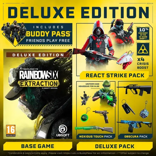 Tom Clancy's Rainbow Six Extraction [Deluxe Edition] for Xbox One, Xbox Series X