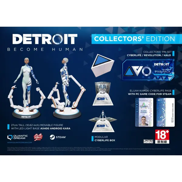 Detroit: Become Human [Collector's Edition] (Multi-language) (Code in a Box) for Windows