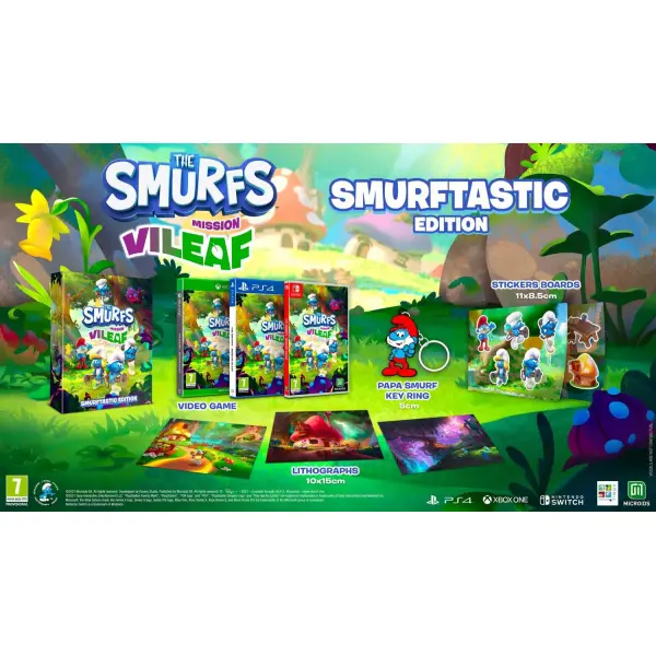 The Smurfs: Mission Vileaf [Smurftastic Edition] for PlayStation 5