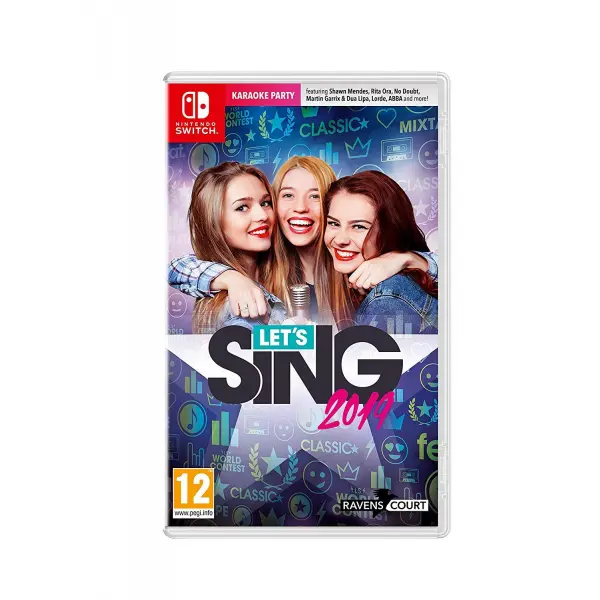 Let's Sing 2019 (with microphone) for Nintendo Switch