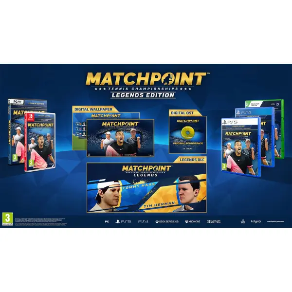 Matchpoint: Tennis Championships [Legends Edition] for Nintendo Switch