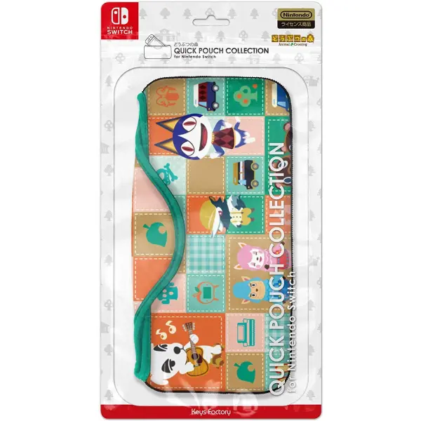 Animal Crossing Quick Pouch Collection for Nintendo Switch  (Type-A) for Nintendo Switch