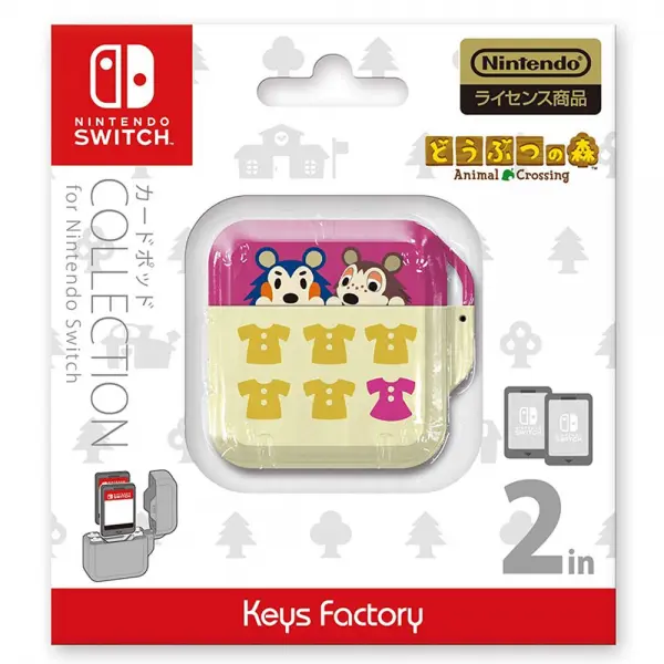 Animal Crossing Card Pod Collection for Nintendo Switch (Type-C) for Nintendo 3DS, Nintendo Switch