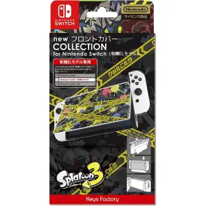 New Front Cover Collection for Nintendo Switch OLED Model (Splatoon 3 Type-A) for Nintendo Switch
