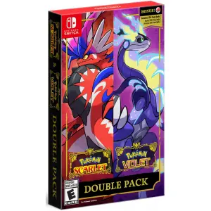 Pokemon Scarlet and Violet Double Pack for Nintendo Switch