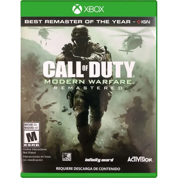 Call of Duty: Modern Warfare Remastered (Latam Cover) for Xbox One