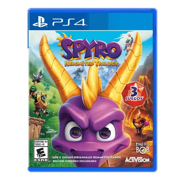 Spyro Reignited Trilogy (Spanish Cover) 