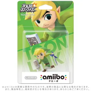 amiibo Super Smash Bros. Series Figure (Toon Link) (Re-run) for Wii U, New Nintendo 3DS, New Nintendo 3DS LL / XL