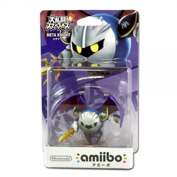 amiibo Super Smash Bros. Series Figure (Meta Knight) (Re-run) for Wii U, New Nintendo 3DS, New Nintendo 3DS LL / XL