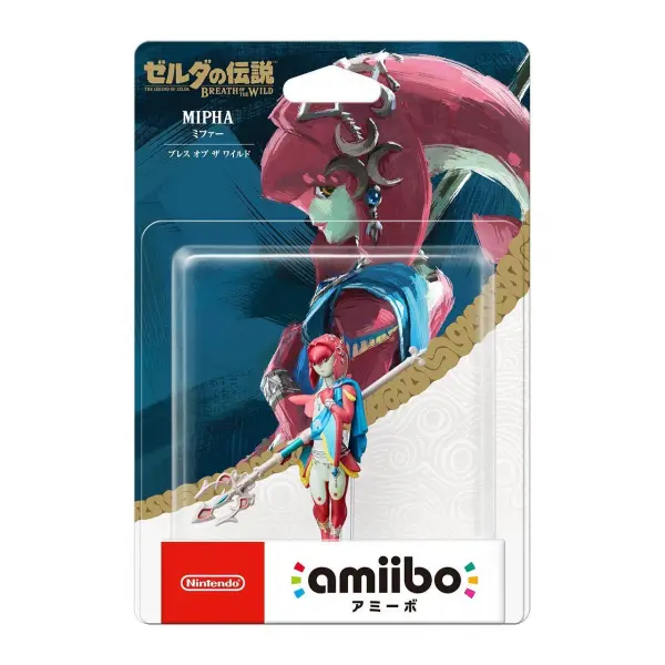 amiibo The Legend of Zelda: Breath of the Wild Series Figure (Mipha) [Re-run] for Wii U, New 3DS, New 3DS LL / XL, SW