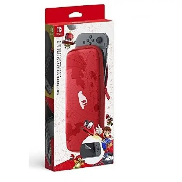 Nintendo Switch Carrying Case Screen Protector (Super Mario Odyssey Edition)