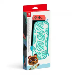 Nintendo Switch Animal Crossing: New Horizons Aloha Edition Carrying Case & Screen Protector for Nintendo Switch