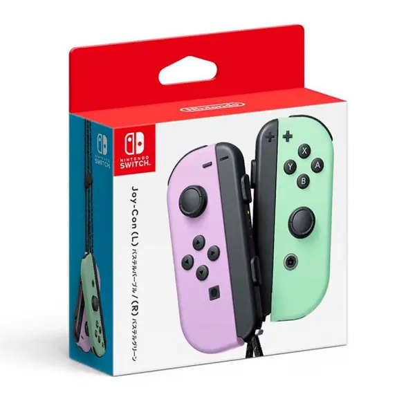 Nintendo Switch Joy-Con Controllers (Pastel Purple / Pastel Green) 