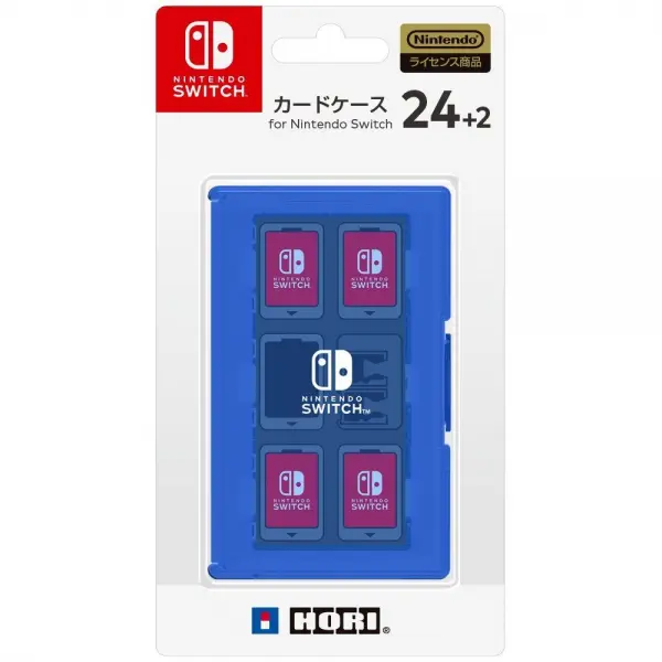 Card Case 24+2 for Nintendo Switch (Blue) 