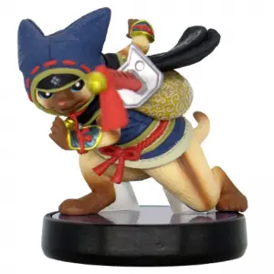 amiibo Monster Hunter Rise Series Figure (Palico) for Wii U, New 3DS, New 3DS LL / XL, SW/สินค้ามีตำหนิ