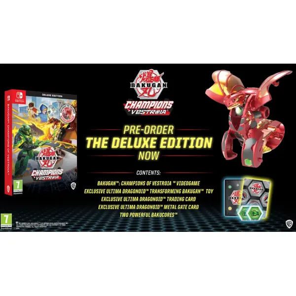 ​Bakugan: Champions of Vestroia [Deluxe Edition] for Nintendo Switch