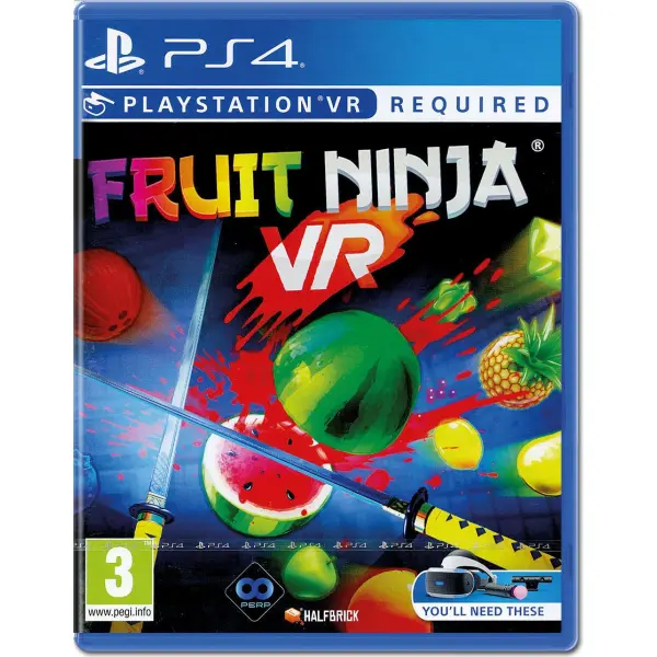 Fruit Ninja VR for PlayStation 4, PlayStation VR