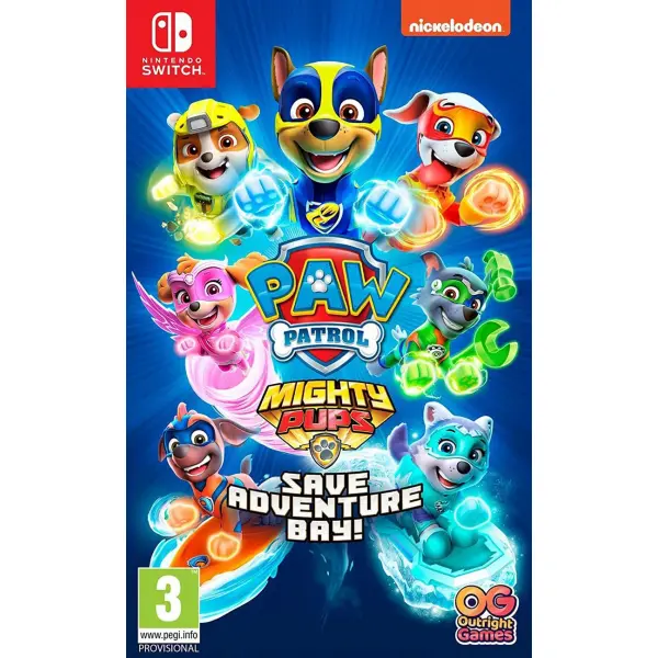 PAW Patrol Mighty Pups Save Adventure Bay for Nintendo Switch