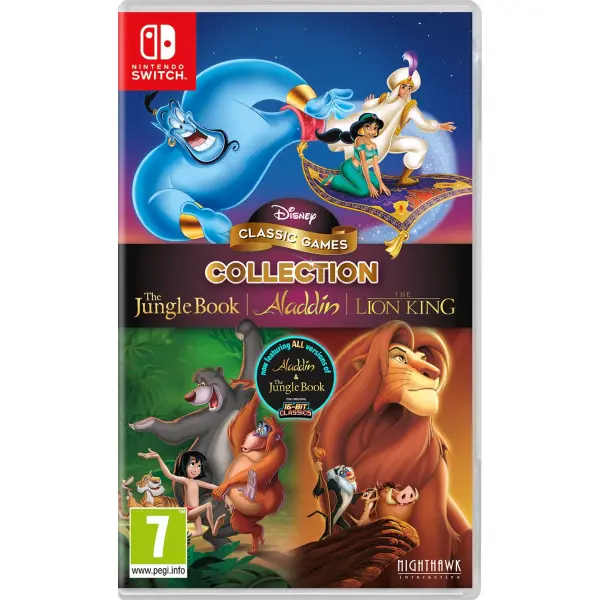 Disney Classic Games Collection: Aladdin, The Lion King, and The Jungle Book for Nintendo Switch