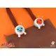 Taiko No Tatsujin Plush Badge Don-chan (Orange Face)