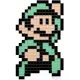 Pixel Pals Nintendo Super Mario 3: Luigi