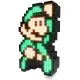 Pixel Pals Nintendo Super Mario 3: Luigi
