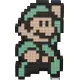 Pixel Pals Nintendo Super Mario 3: Luigi
