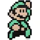 Pixel Pals Nintendo Super Mario 3: Luigi