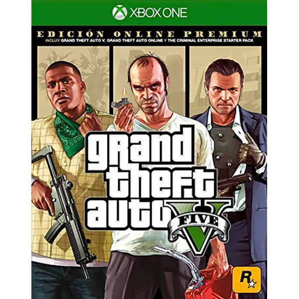 Grand Theft Auto Ⅴ: Premium Online Edition (Latam Cover) for Xbox One