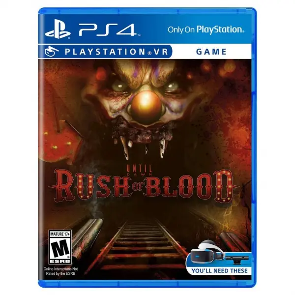 Until Dawn: Rush of Blood for PlayStation 4, PlayStation VR