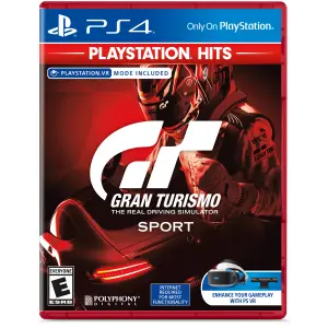 Gran Turismo Sport (PlayStation Hits) (French Cover) for PlayStation 4, PlayStation VR