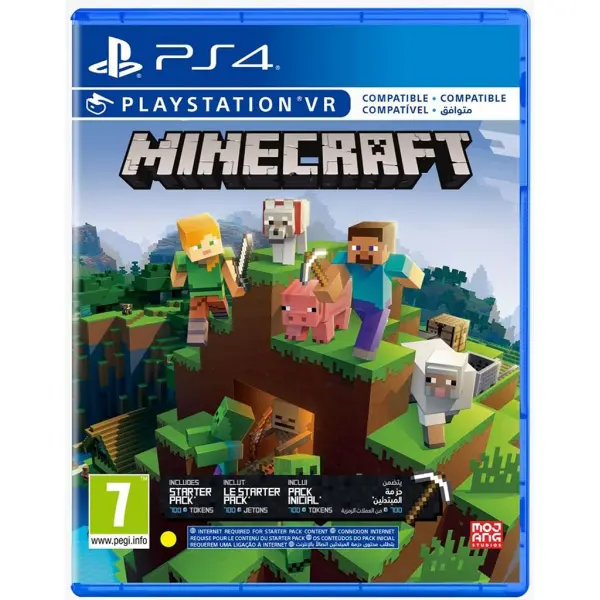 Minecraft: Starter Collection for PlayStation 4, PlayStation VR