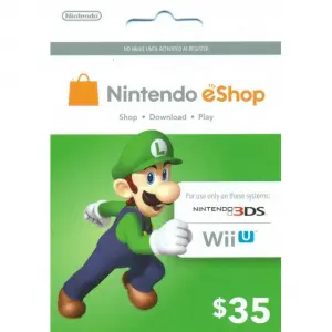 Nintendo Prepaid Card (US$35 / for US ne...