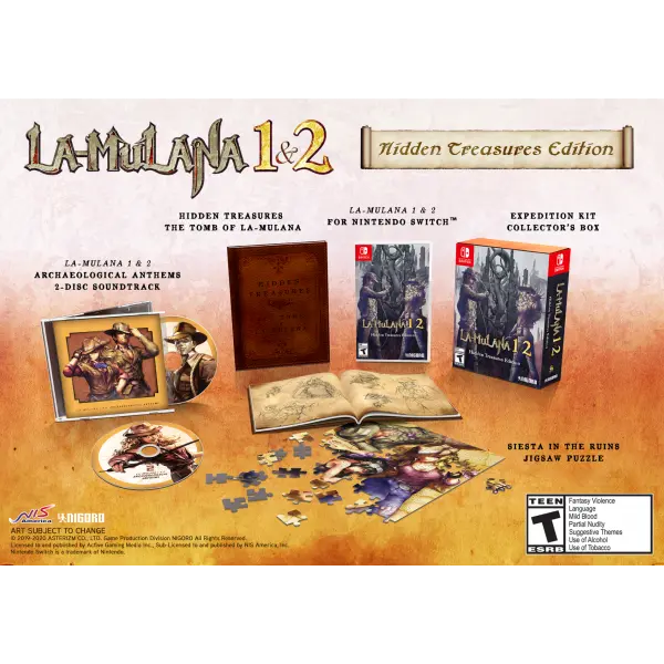 La-Mulana 1 & 2 [Hidden Treasures Edition] for Nintendo Switch