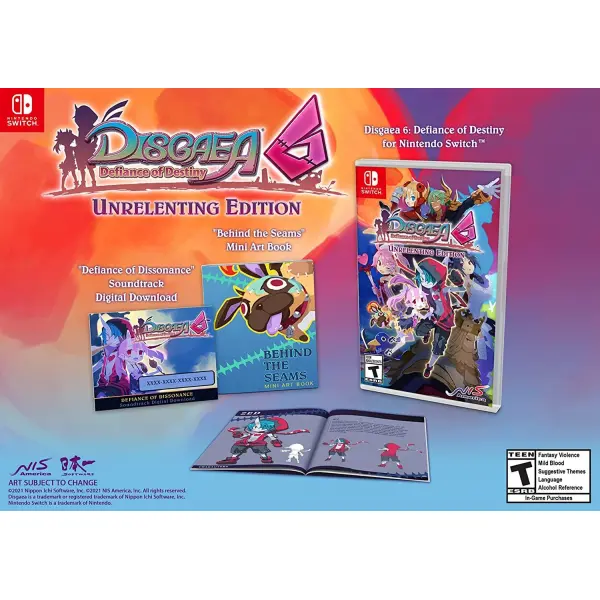 Disgaea 6: Defiance of Destiny [Unrelenting Edition] for Nintendo Switch