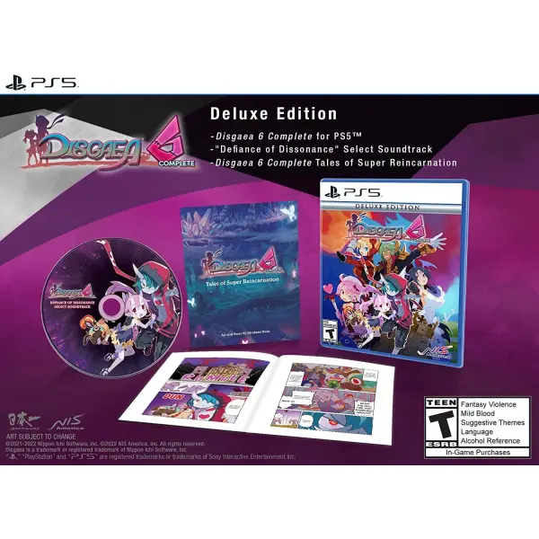 Disgaea 6 Complete [Deluxe Edition] for PlayStation 5