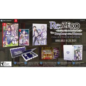 Re:ZERO - Starting Life in Another World: The Prophecy of the Throne [Collector's Edition] for Nintendo Switch