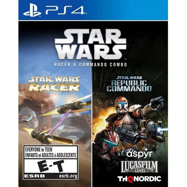 Star Wars Racer & Commando Combo for PlayStation 4