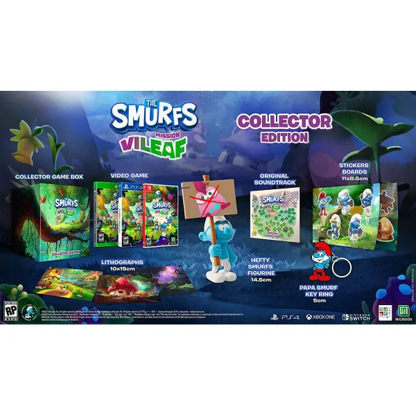 The Smurfs: Mission Vileaf [Collector's Edition] for Nintendo Switch