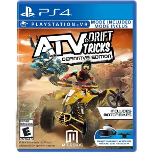 ATV Drift & Tricks [Definitive Edition] for PlayStation 4, PlayStation VR