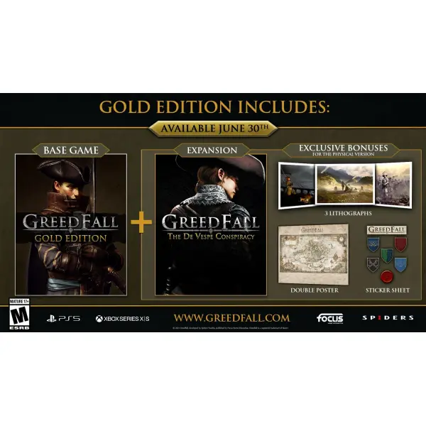 GreedFall [Gold Edition] for PlayStation 5