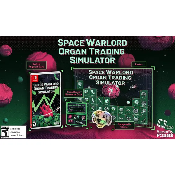 Space Warlord Organ Trading Simulator for Nintendo Switch