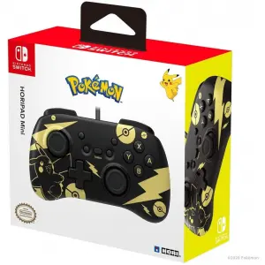 HORIPAD Mini for Nintendo Switch (Pikachu) (Black & Gold) for Nintendo Switch