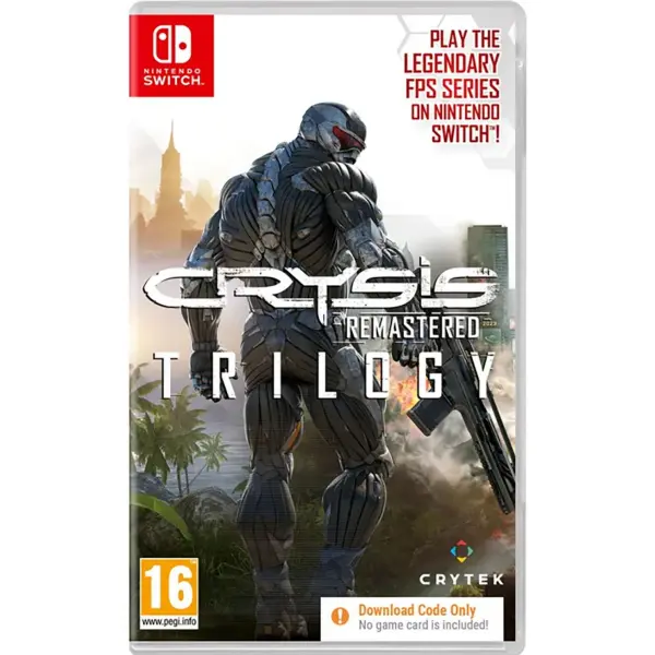 Crysis Remastered Trilogy (Code in a box) for Nintendo Switch