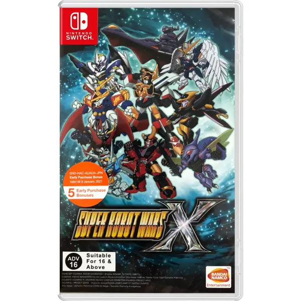 Super Robot Wars X (Multi-Language) (English Cover) for Nintendo Switch